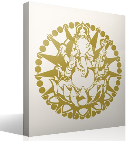 Vinilos Decorativos: Mandala Ganesha