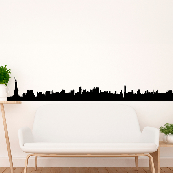 Vinilos Decorativos: New york skyline