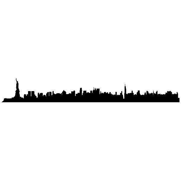 Vinilos Decorativos: New york skyline