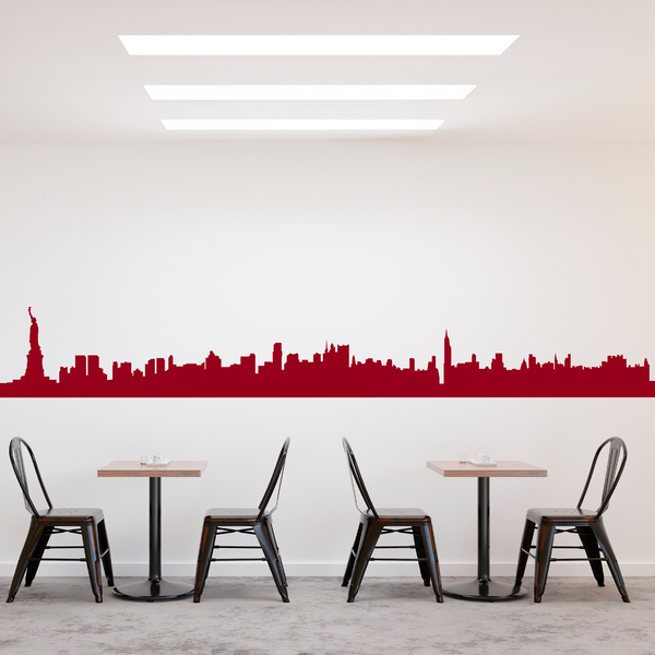 Vinilos Decorativos: New york skyline
