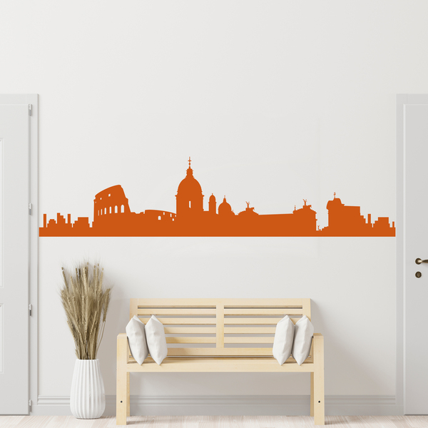 Vinilos Decorativos: Roma Skyline