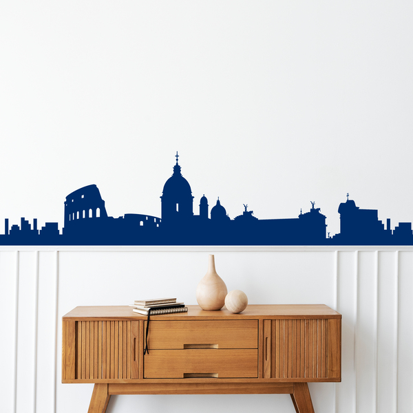 Vinilos Decorativos: Roma Skyline