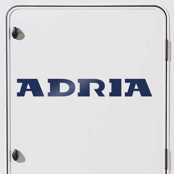 Vinilos autocaravanas: Adria Classic