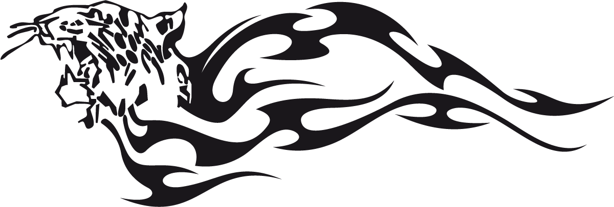 Pegatinas: Animal Flames 2