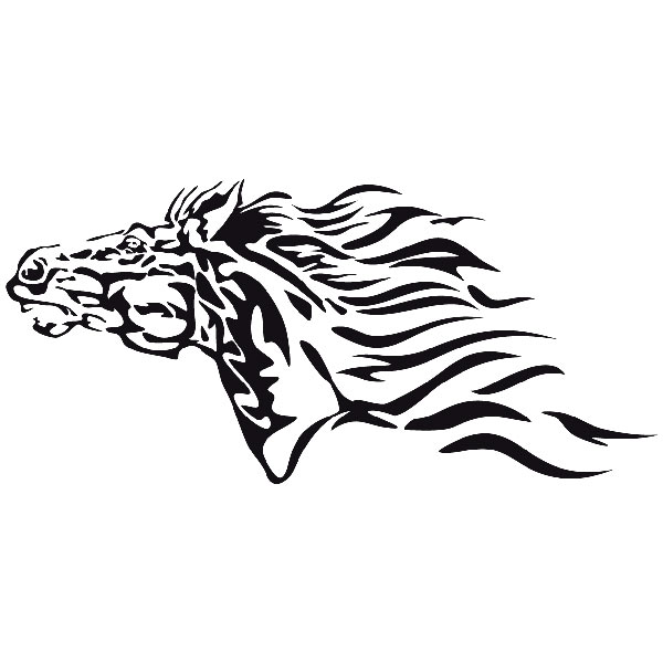 Pegatinas: Animal Flames 7