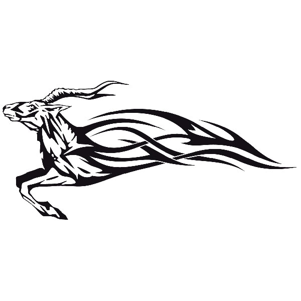 Pegatinas: Animal Flames 15