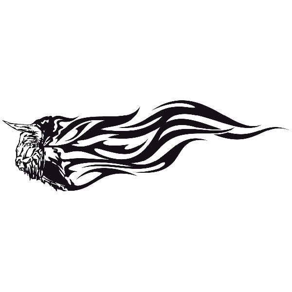 Pegatinas: Animal Flames 22