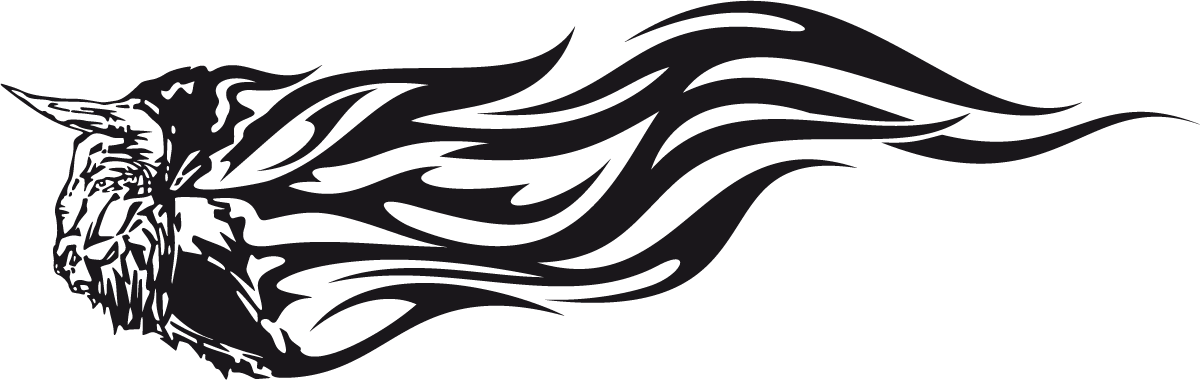 Pegatinas: Animal Flames 22