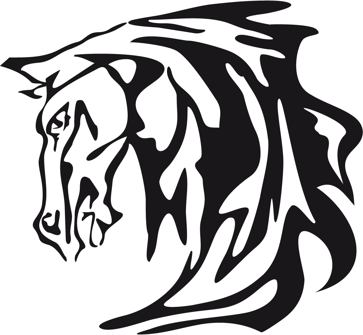 Pegatinas: Animal Flames 66