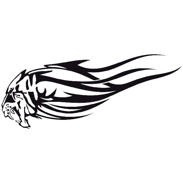 Pegatinas: Animal Flames 71