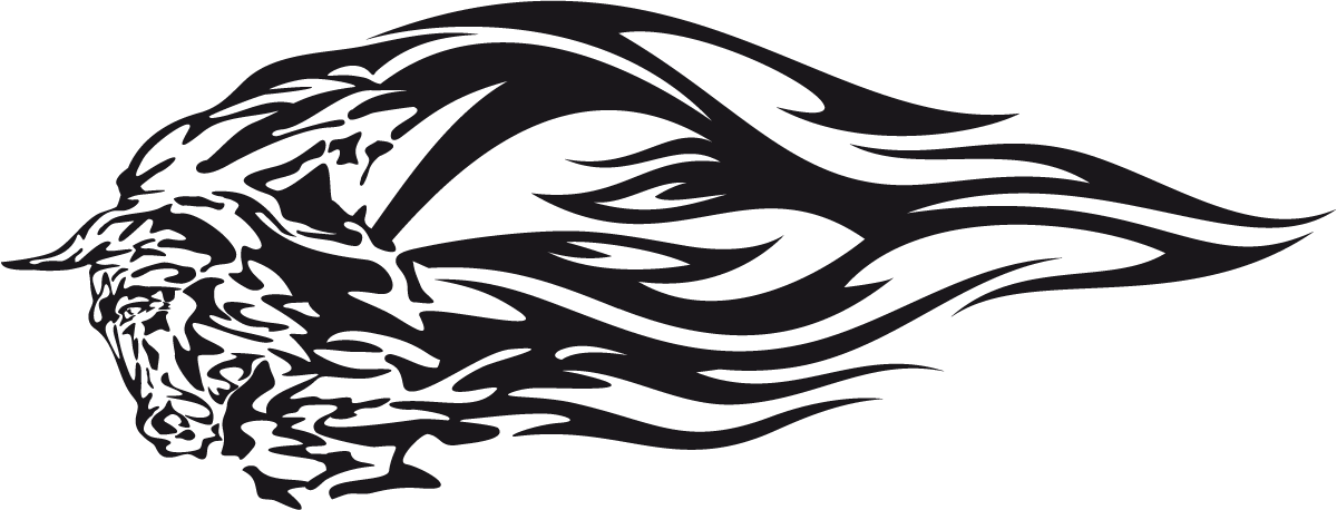 Pegatinas: Animal Flames 72