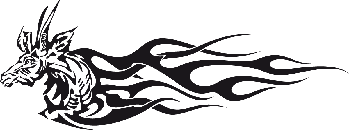 Pegatinas: Animal Flames 79