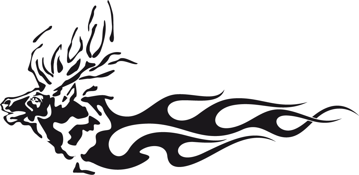 Pegatinas: Animal Flames 81