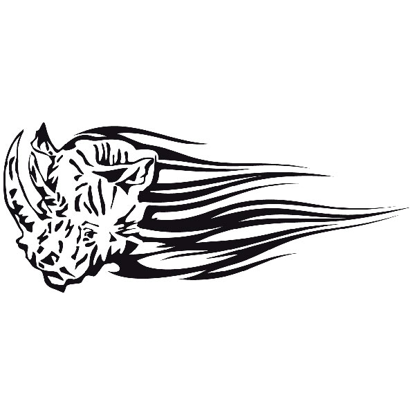 Pegatinas: Animal Flames 86