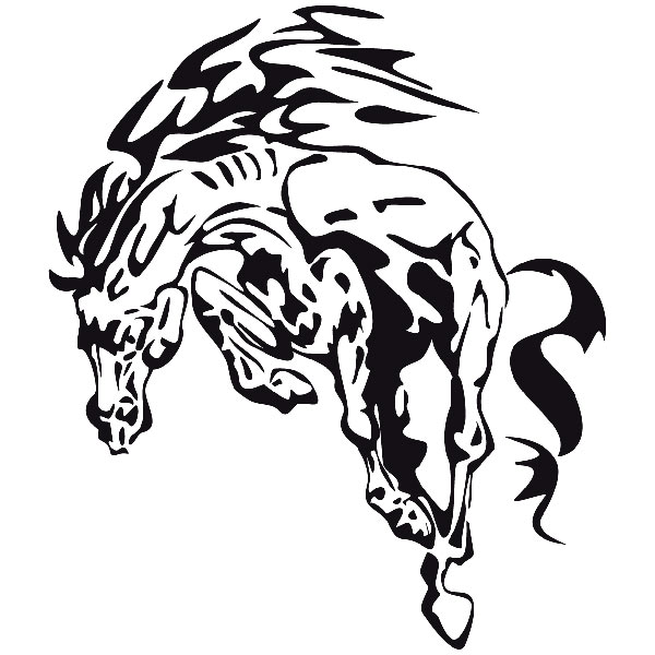 Pegatinas: Animal Flames 89