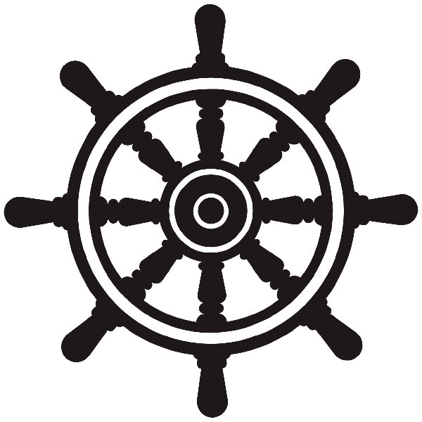 Vinilos Decorativos: Timón de barco