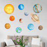 Vinilos Infantiles: Planetas del Sistema Solar 4