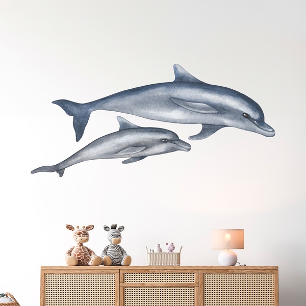 Vinilos Decorativos: Delfines