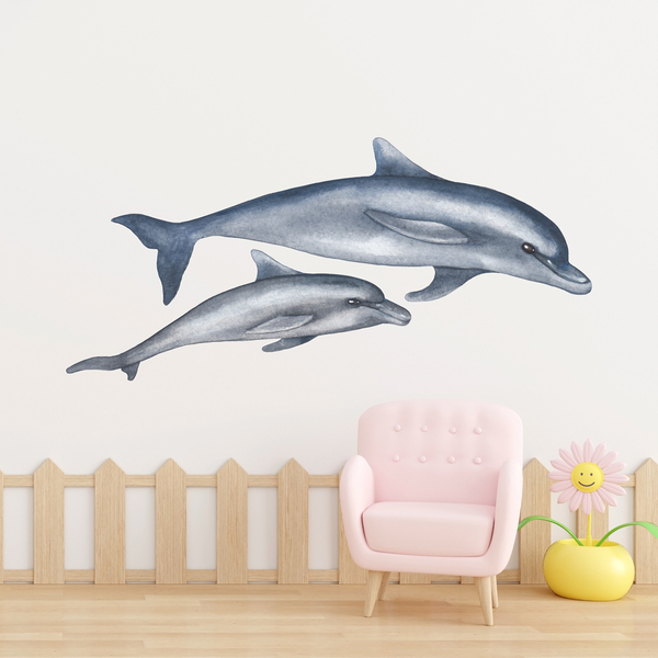 Vinilos Decorativos: Delfines