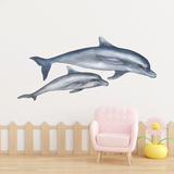 Vinilos Decorativos: Delfines 3