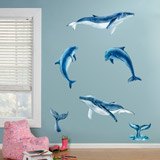 Vinilos Infantiles: Ballenas y Delfines 4