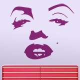 Vinilos Decorativos: Cara de Marilyn Monroe 2