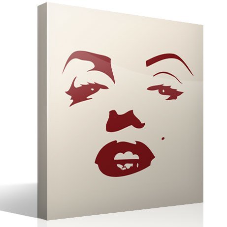 Vinilos Decorativos: Cara de Marilyn Monroe