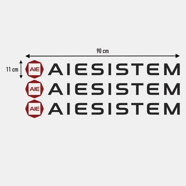 Vinilos autocaravanas: Kit Aiesistem