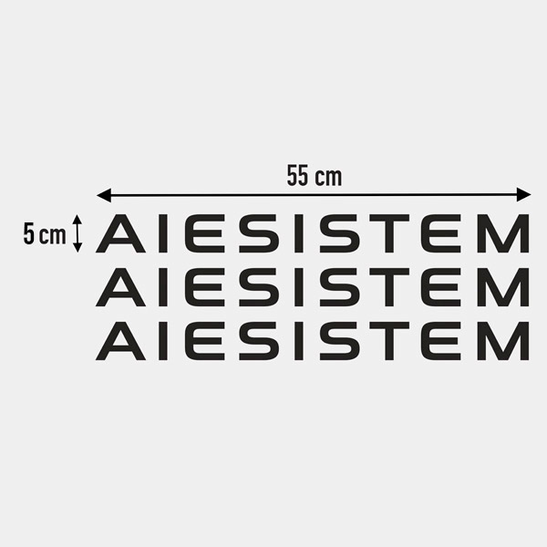Vinilos autocaravanas: Aiesistem