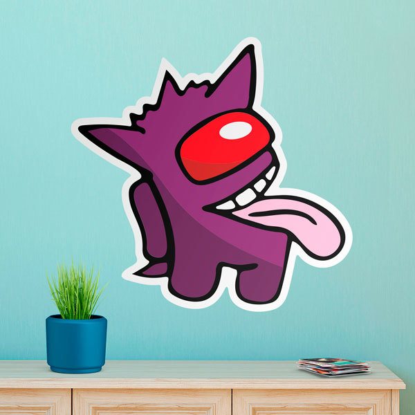 Vinilos Infantiles: Among Us Gengar