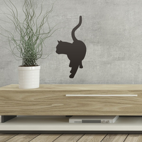 Vinilos Decorativos: Gatito contento