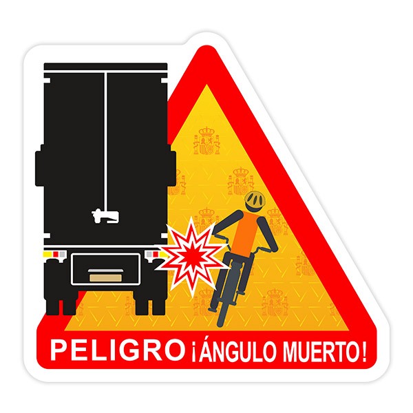 Pegatinas: Señal Transporte de Mercancias Remolques y tráiler