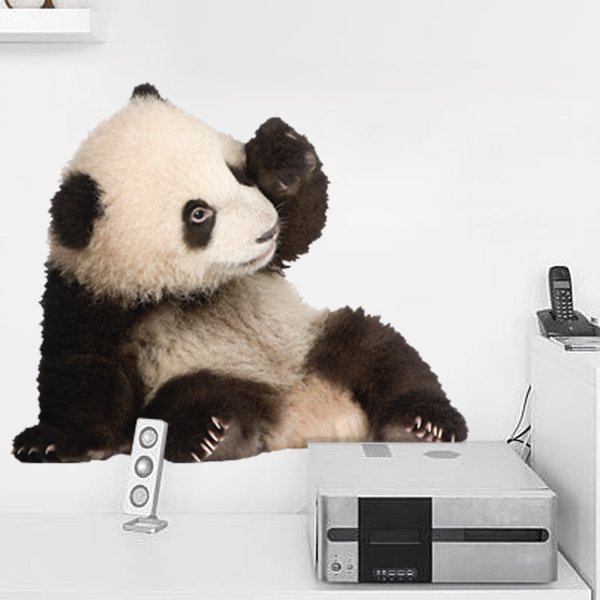 Vinilos Decorativos: Cría oso panda 1