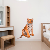 Vinilos Decorativos: Joven tigre siberiano 4