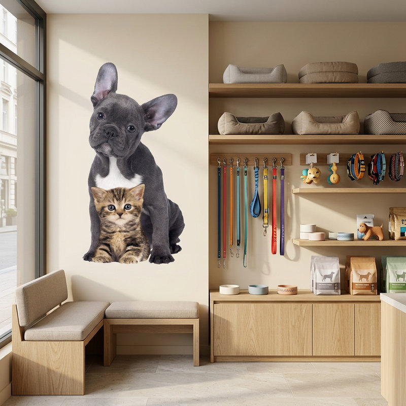 Vinilos Decorativos: simp&aacute;ticos cachorros