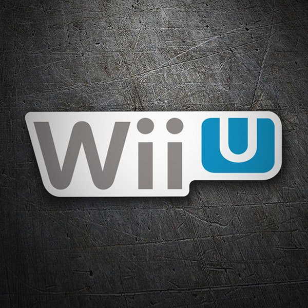 Pegatinas: Wii U Logo 1