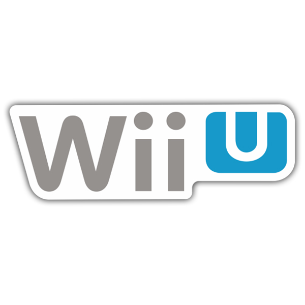 Pegatinas: Wii U Logo