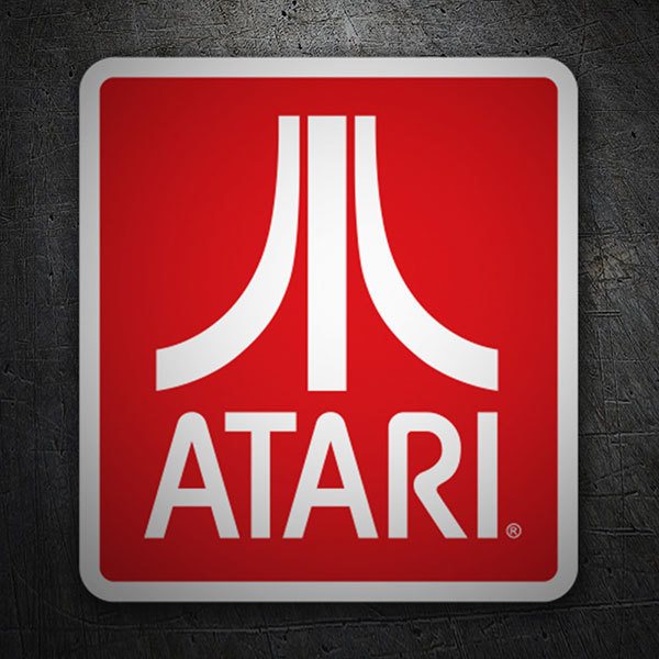 Pegatinas: Atari Logo