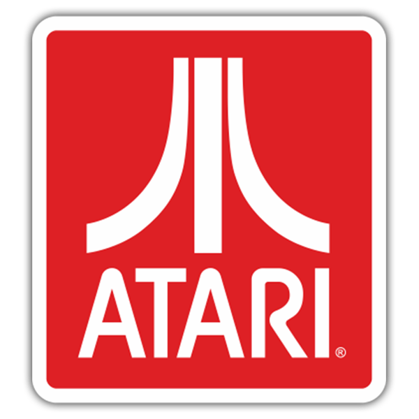 Pegatinas: Atari Logo