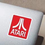 Pegatinas: Atari Logo 4