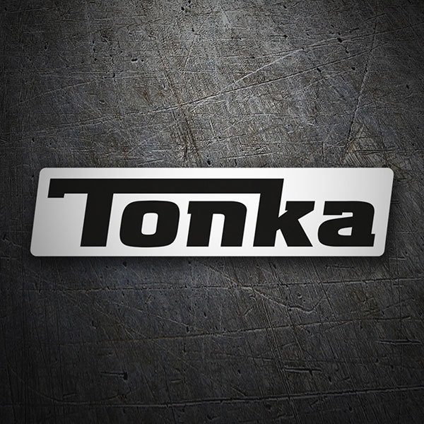 Pegatinas: Tonka en Tipograf&iacute;a Bold