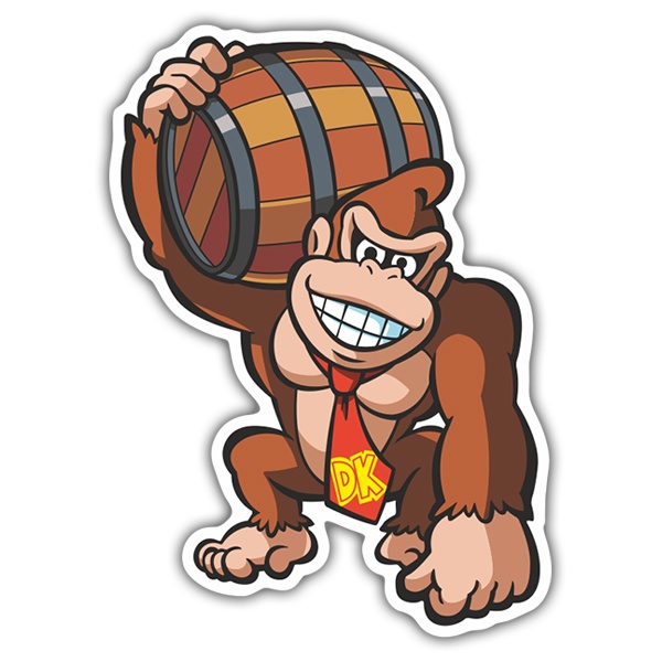 Pegatinas: Donkey Kong DK