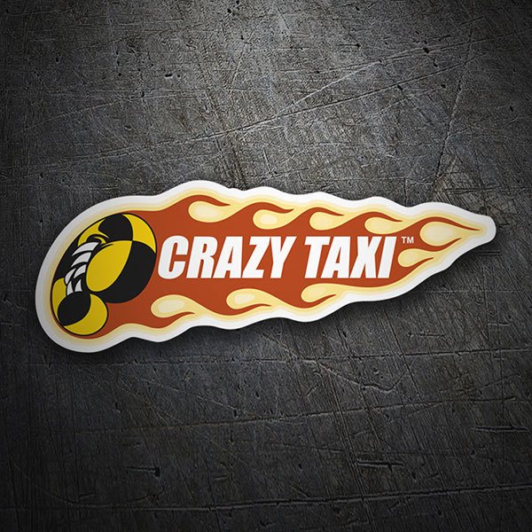 Pegatinas: Crazy Taxi 1