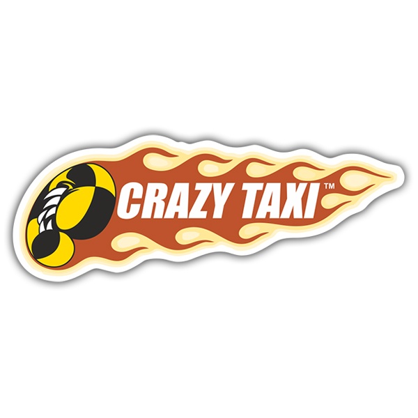 Pegatinas: Crazy Taxi