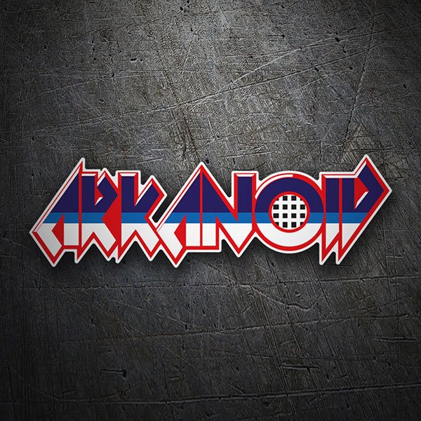 Pegatinas: Arkanoid Logo 1