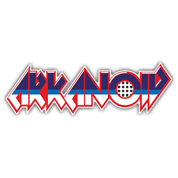 Pegatinas: Arkanoid Logo 0