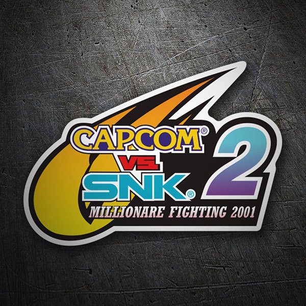 Pegatinas: Capcom Vs Snk 2