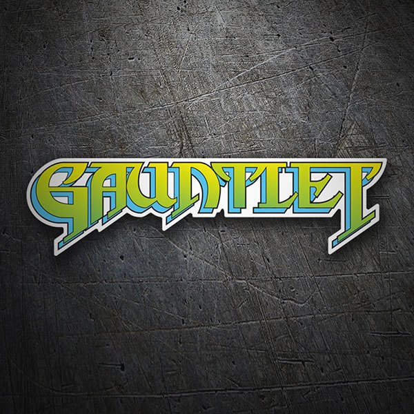 Pegatinas: Gauntlet Logo 1