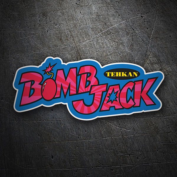 Pegatinas: Bomb Jack Logo