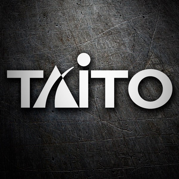 Pegatinas: Taito Corporation Logo
